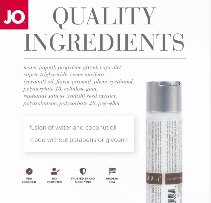 JO COCONUT HYBRID LUBE 2 OZ - JO42045
