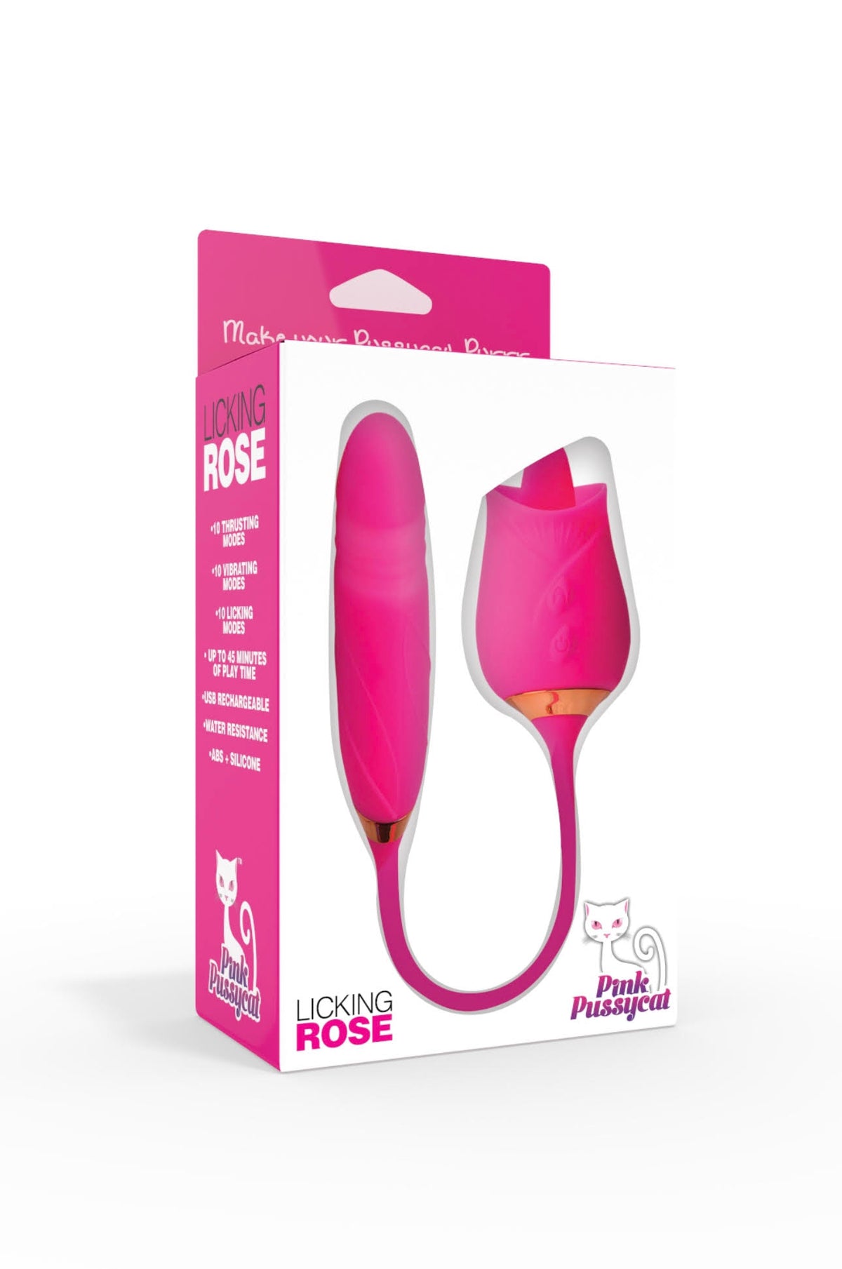 PINK PUSSYCAT LICKING ROSE - COPPVR02