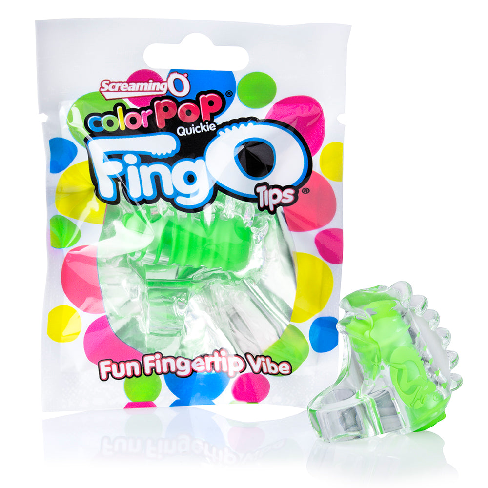 COLOR POP FING O TIP GREEN - SCRCPTIPGN101