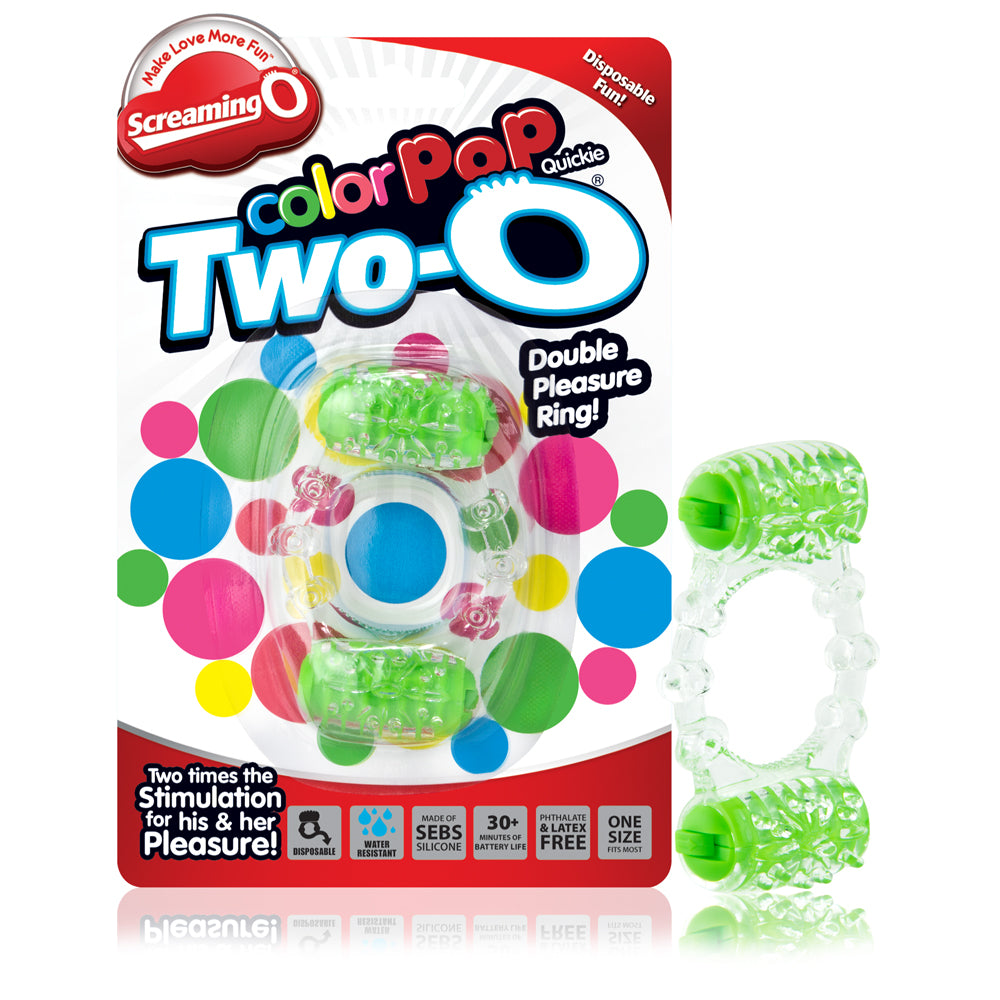 COLOR POP QUICKIE TWO O GREEN - SCRCPTWOGN110