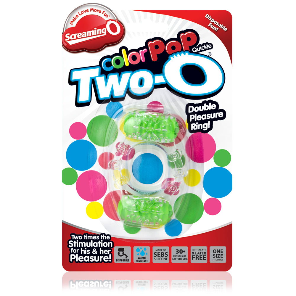 COLOR POP QUICKIE TWO O GREEN - SCRCPTWOGN110