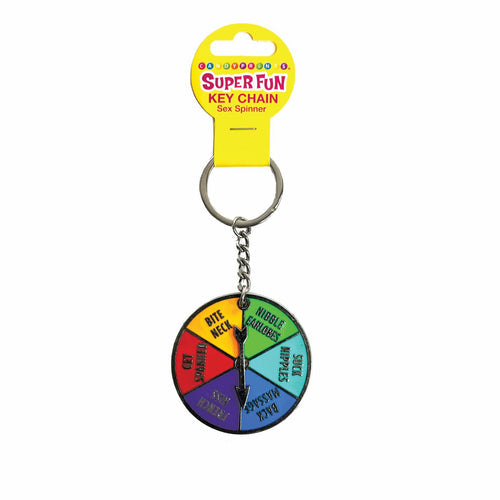 SUPER FUN KEY CHAIN SEX SPINNER