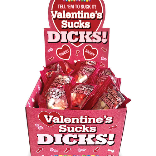 VALENTINE'S SUCKS DICKS DISPLAY OF 100
