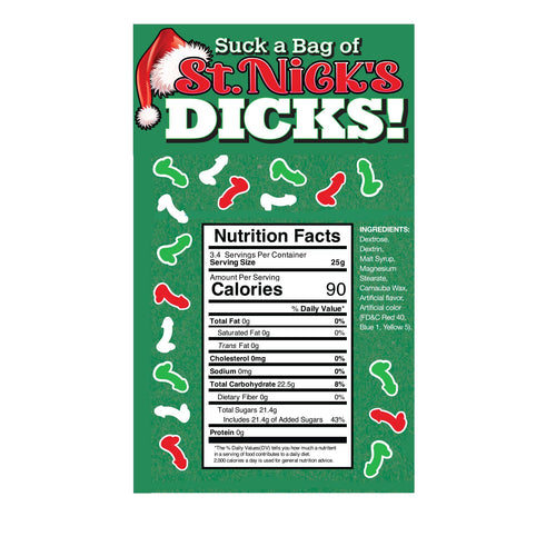 ST. NICK'S DICKS 3OZ BAG