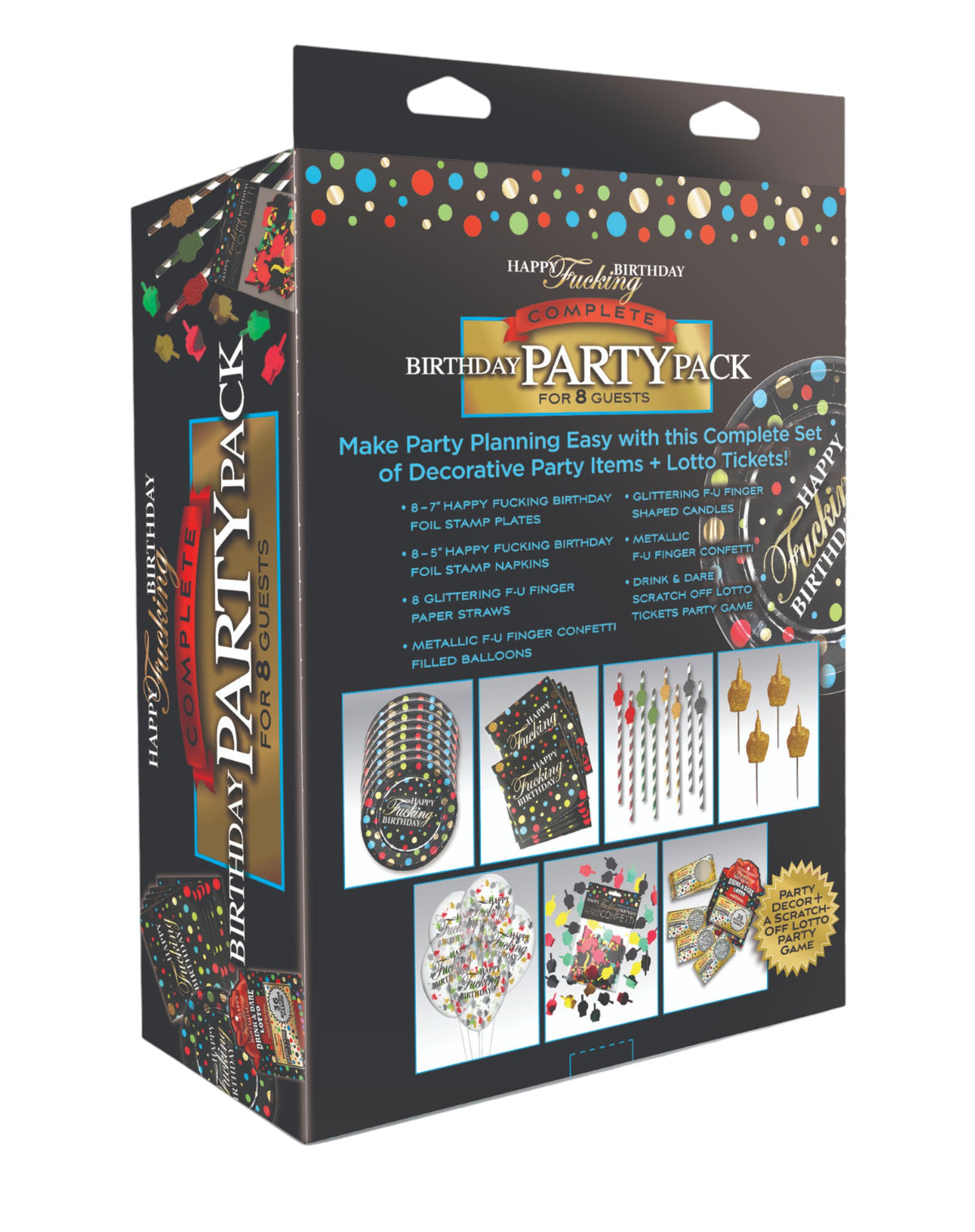HAPPY F-ING BIRTHDAY PARTY PACK