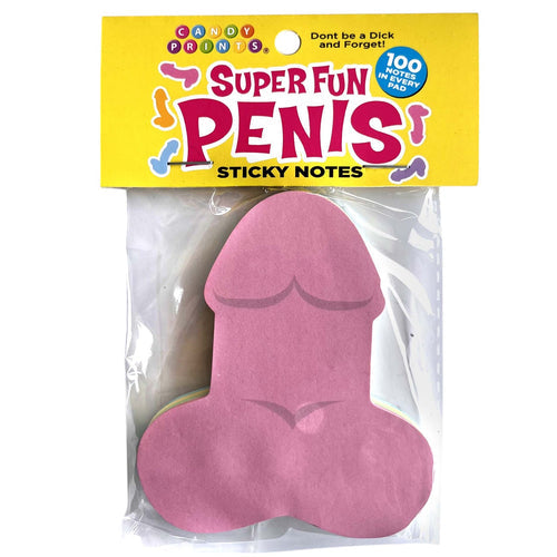 SUPER FUN PENIS STICKY NOTES