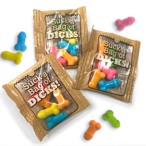 SUCK A BAG OF DICKS DISPLAY OF 100 .15 OZ BAGS