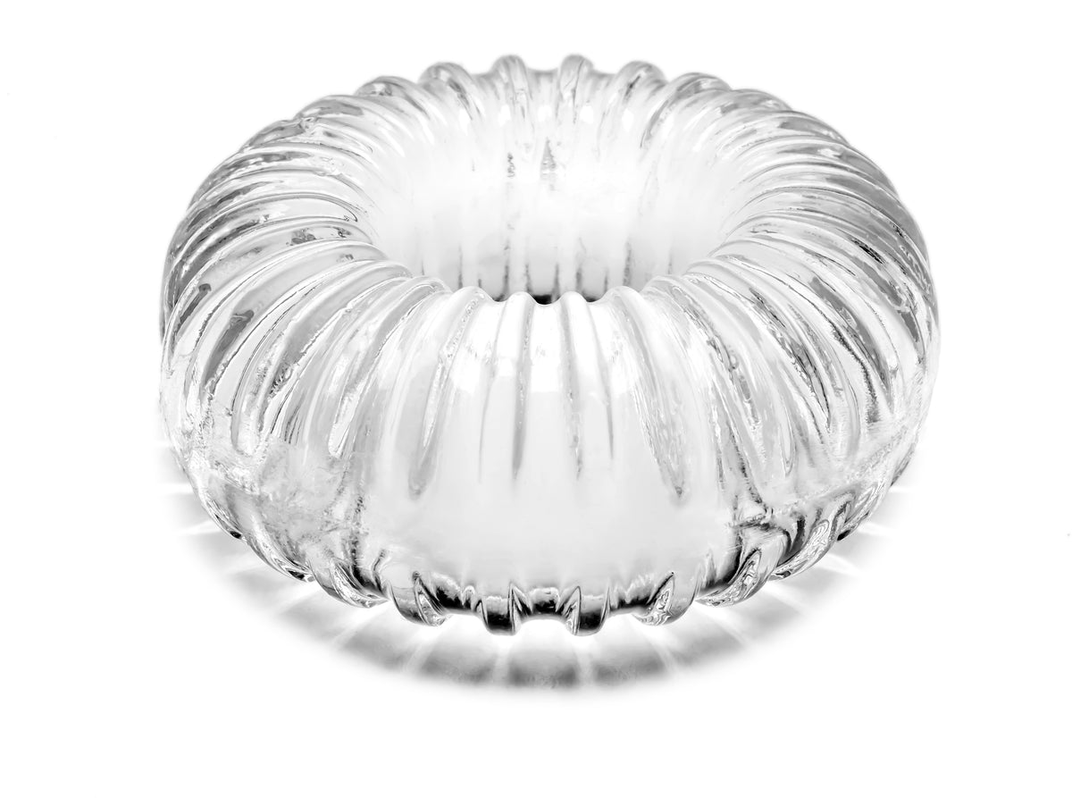 RIBBED RING ICE CLEAR - PERCR30C