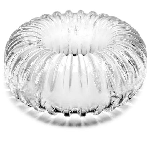 RIBBED RING ICE CLEAR - PERCR30C