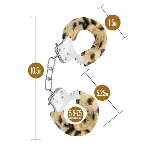 TEMPTASIA BEGINNER CUFFS LEOPARD - BN55419