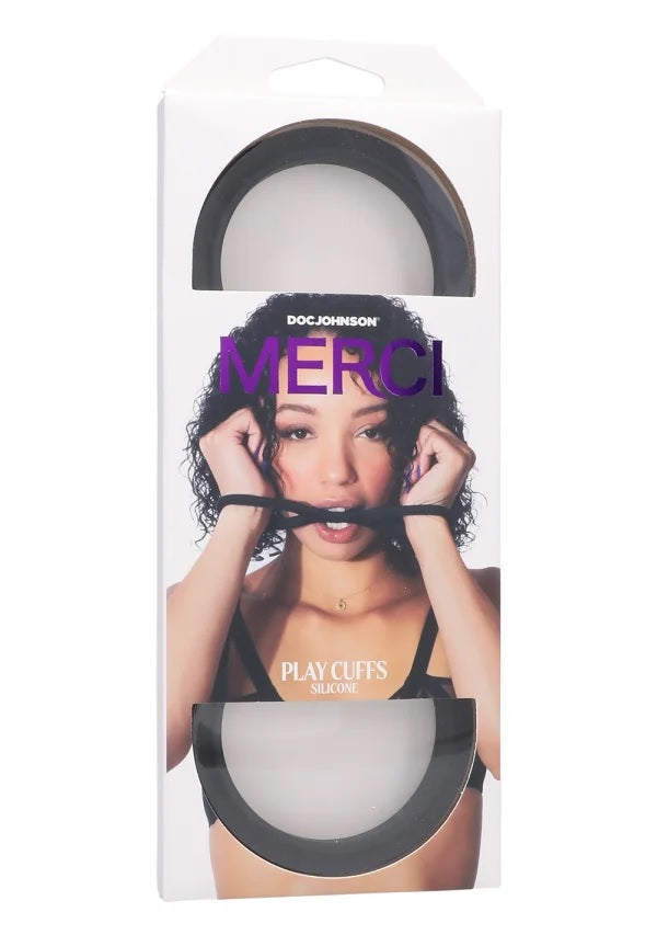 MERCI PLAY CUFFS BLACK