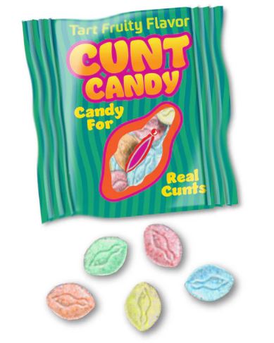 CUNT CANDY DISPLAY OF 100