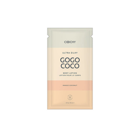 Coochy Ultra Silky Body Lotion Mango Coconut .35 fl. oz./10 ml Foil 24-Piece Bulk Bag-Pinkfoxxx