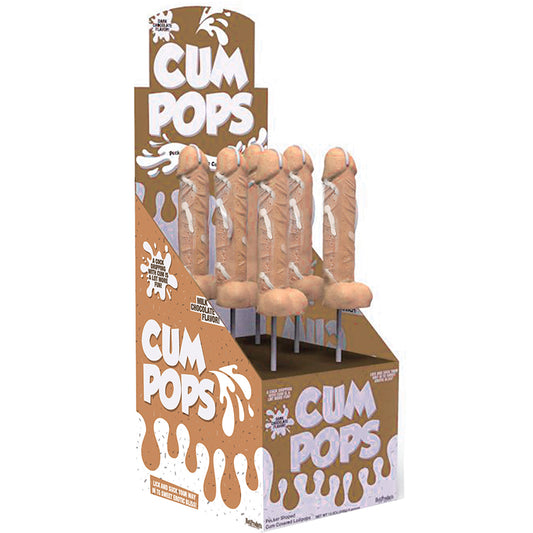 Cum Cock Pops Milk Chocolate Flavored Dp 6pcs/per-Pinkfoxxx