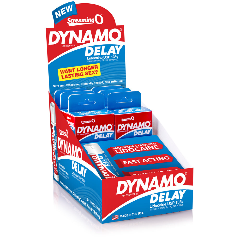 DYNAMO DELAY SPRAY 6PK POP BOX - SCRDDR6110