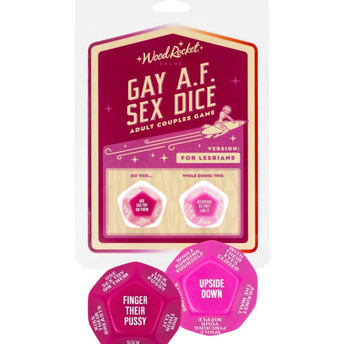 GAY AF GAY LESBIAN SEX DICE (NET) - WRDGM002