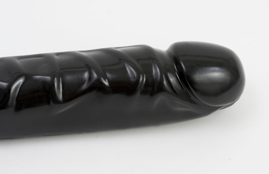 JR. VEINED DBL HEADER-BENDER BLACK 12IN CD