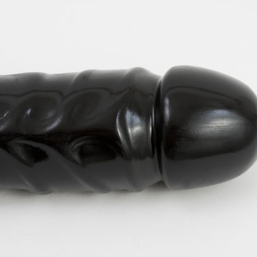 JR. VEINED DBL HEADER-BENDER BLACK 12IN CD