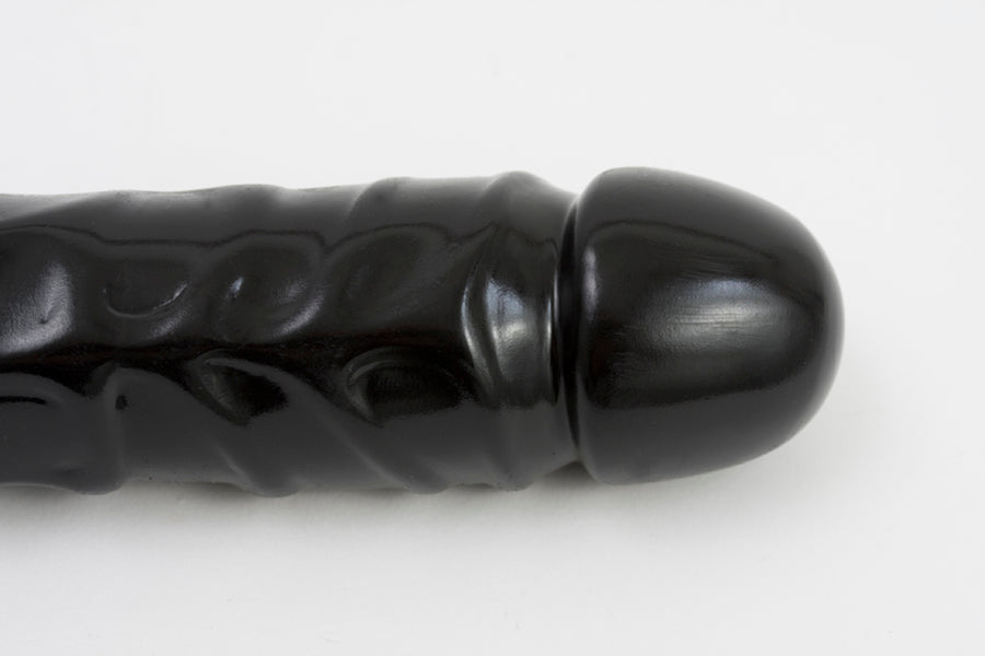 JR. VEINED DBL HEADER-BENDER BLACK 12IN CD