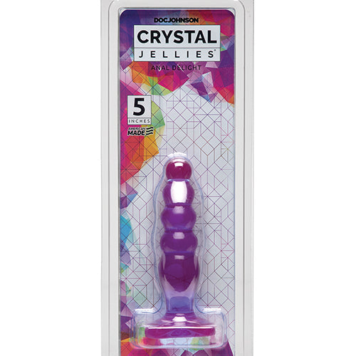 CRYSTAL JELLIES ANAL DELIGHT PURPLE