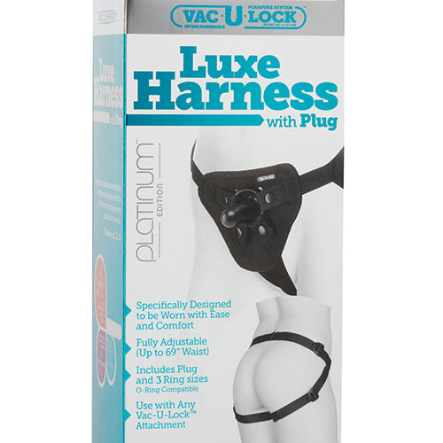 LUXE HARNESS BLACK