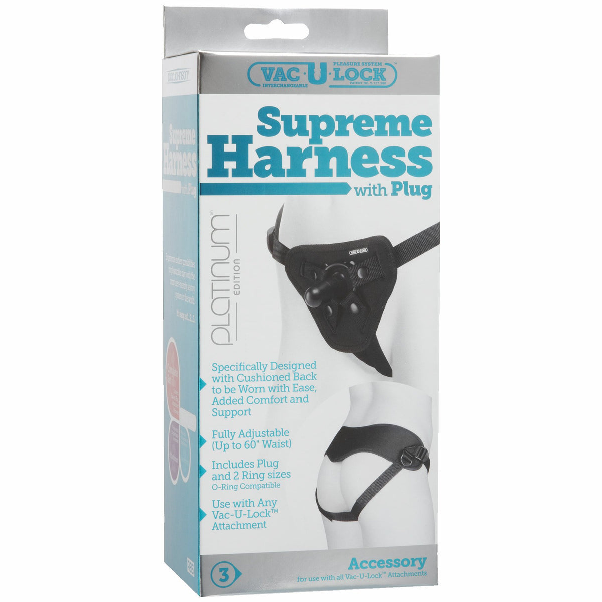 SUPREME HARNESS BLACK