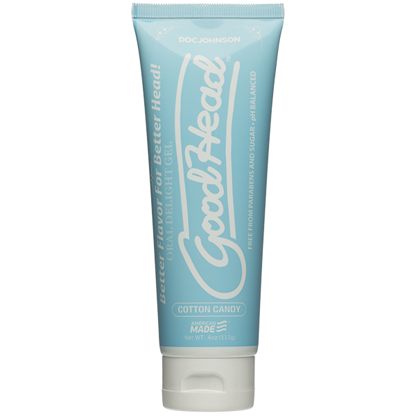 GOODHEAD ORAL DELIGHT GEL 4 OZ COTTON CANDY