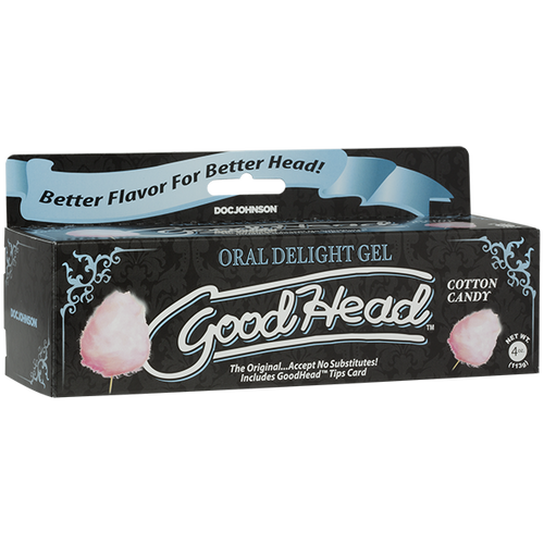GOODHEAD ORAL DELIGHT GEL 4 OZ COTTON CANDY