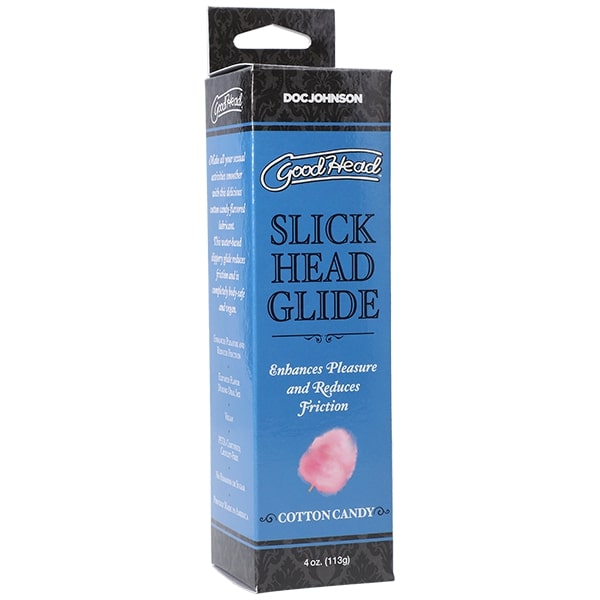 GOODHEAD SLICK HEAD GLIDE 4 OZ COTTON CANDY