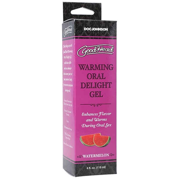 GOODHEAD WARMING ORAL DELIGHT GEL WATERMELON 4 OZ