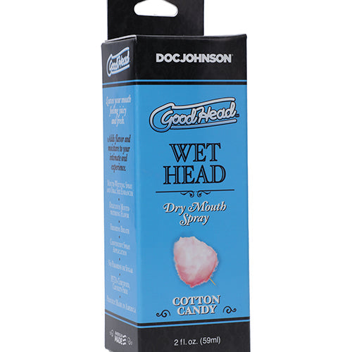 GOODHEAD WET HEAD DRY MOUTH SPRAY COTTON CANDY 2 OZ