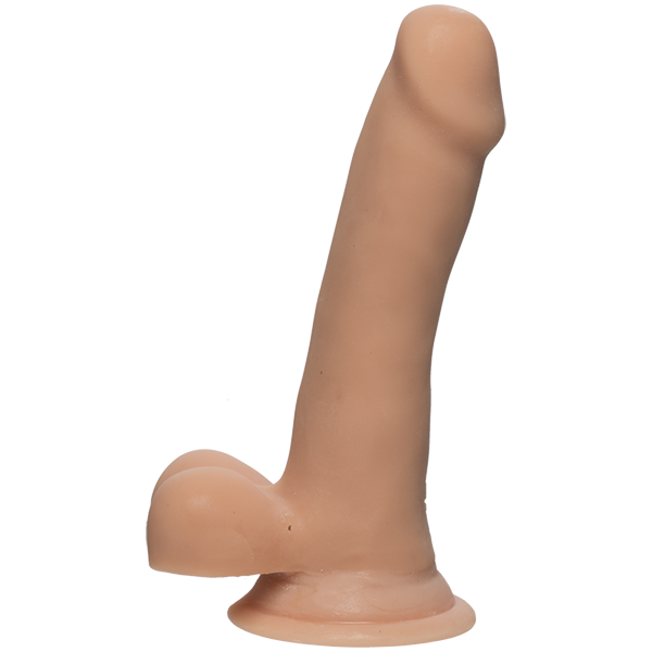 THE D SLIM D 6.5 IN SLIM W/ BALLS ULTRASKYN VANILLA