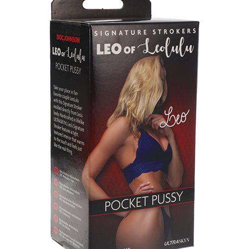 SIGNATURE STROKERS LEO OF LEOLULU ULTRASKYN POCKET PUSSY VANILLA