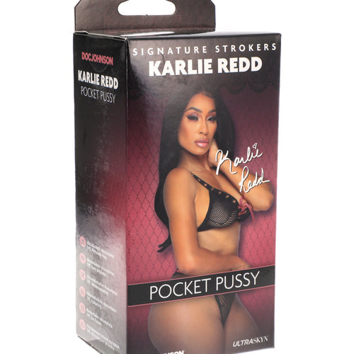 SIGNATURE STROKERS CAMGIRLS KARLIE REDD ULTRASKYN POCKET PUSSY CARAMEL
