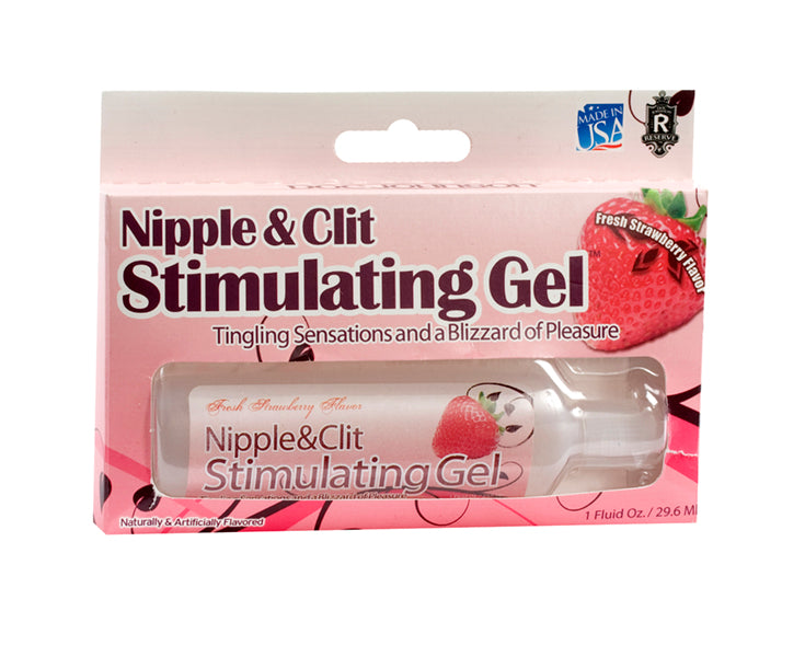 NIPPLE & CLIT STIMULATING GEL STRAWBERRY