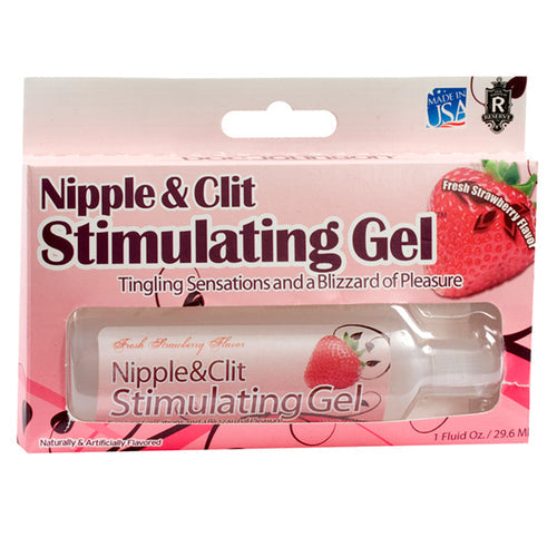 NIPPLE & CLIT STIMULATING GEL STRAWBERRY