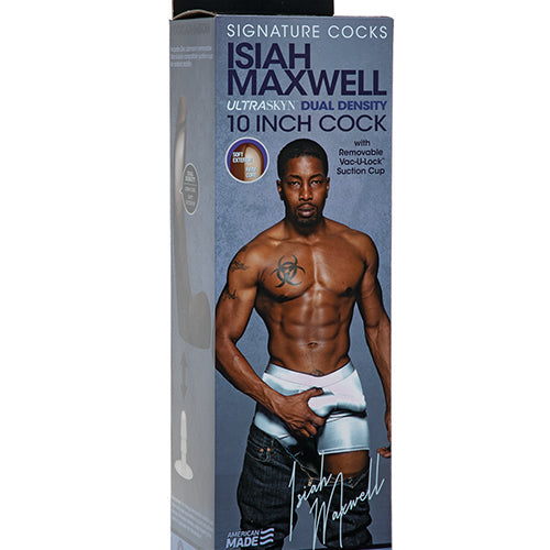 SIGNATURE COCKS ISIAH MAXWELL 10IN ULTRASKYN COCK
