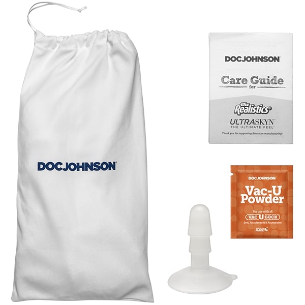 SIGNATURE COCKS ANTON HARDON IN W/ REMOVEABLE VAC-U-LOCK SUCTION CUP CHOCOLATE