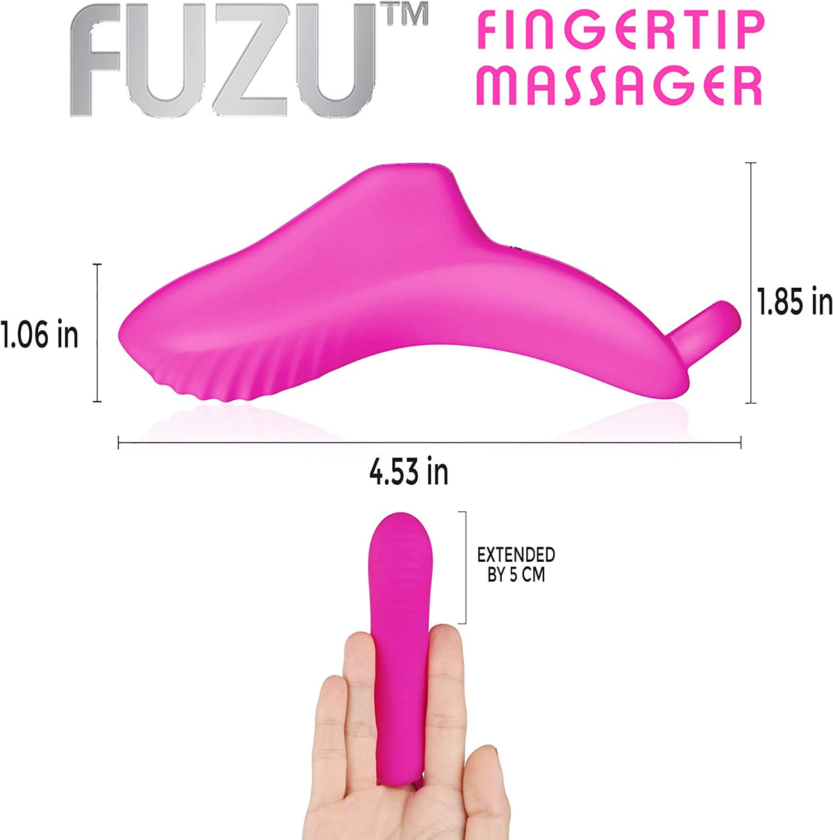 FUZU SENSA SKIN ACTIVATED FINGERTIP VIBE PINK