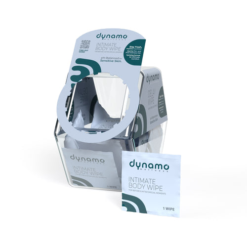 SCREAMING O DYNAMO WELLNESS INTIMATE BODY WIPES 100PC BOWL - SCRDWIWBWL