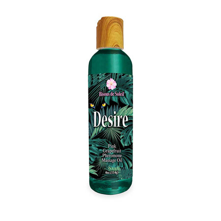 Desire Pheromone Massage Oil Pink Grapefruit 4 oz.-Pinkfoxxx
