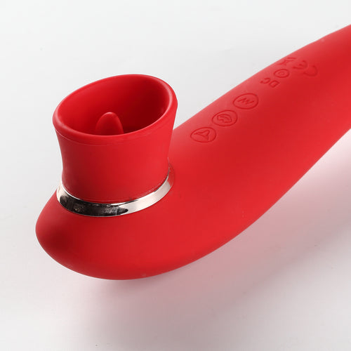 DESTINY RED SUCKING CLITORAL STIMULATOR - MTMA2006R2