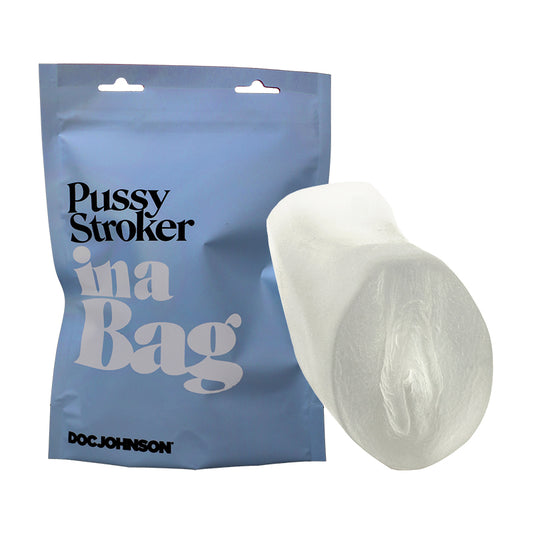 Doc Johnson Pussy Stroker In A Bag Frost-Pinkfoxxx
