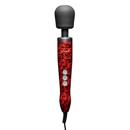 Doxy Die Cast Wand Vibrator Roses-Pinkfoxxx