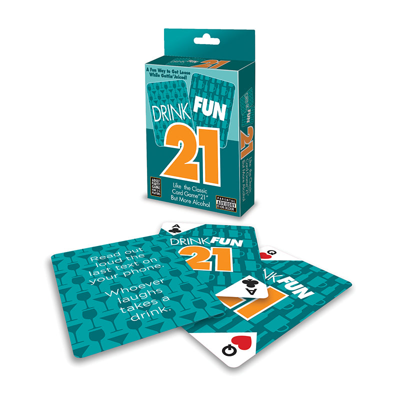 Drink Fun 21 Card Game-Pinkfoxxx