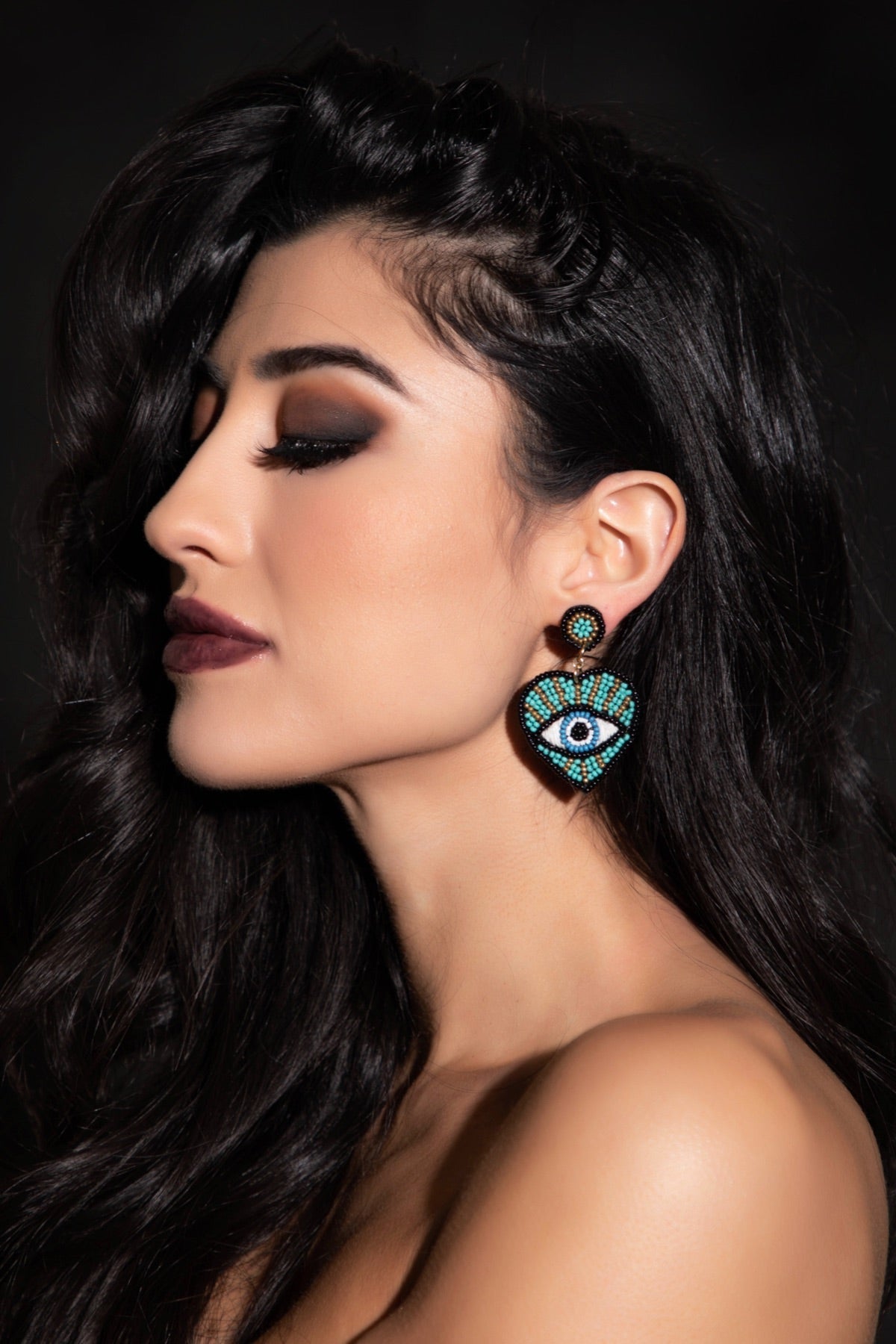 20 - Lustrous Eyes Earrings - 20-002