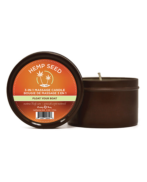 CANDLE 3-IN-1 FLOAT YOUR BOAT 6OZ - EBHSCS022B