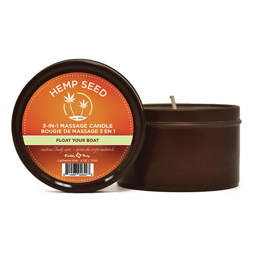 CANDLE 3-IN-1 FLOAT YOUR BOAT 6OZ - EBHSCS022B