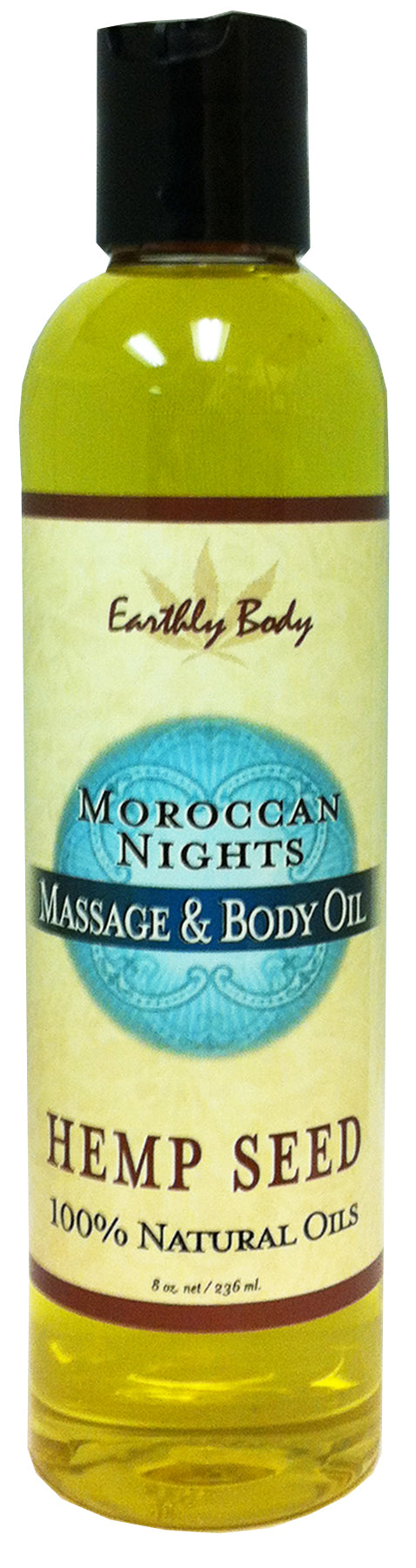 MASSAGE OIL MOROCCAN NIGHTS 8 OZ - EBMAS075