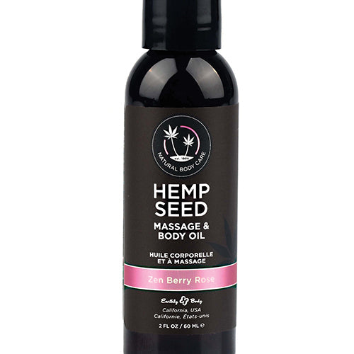 MASSAGE & BODY OIL ZEN BERRY ROSE 2OZ - EBMAS214